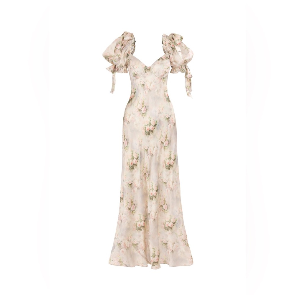 Selkie The Cottage Roses Poet Slip Dress